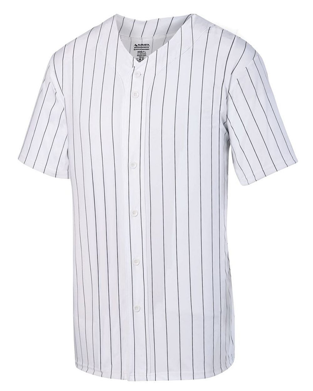 Unisex Pinstripe Full Button Baseball Jersey - 1685