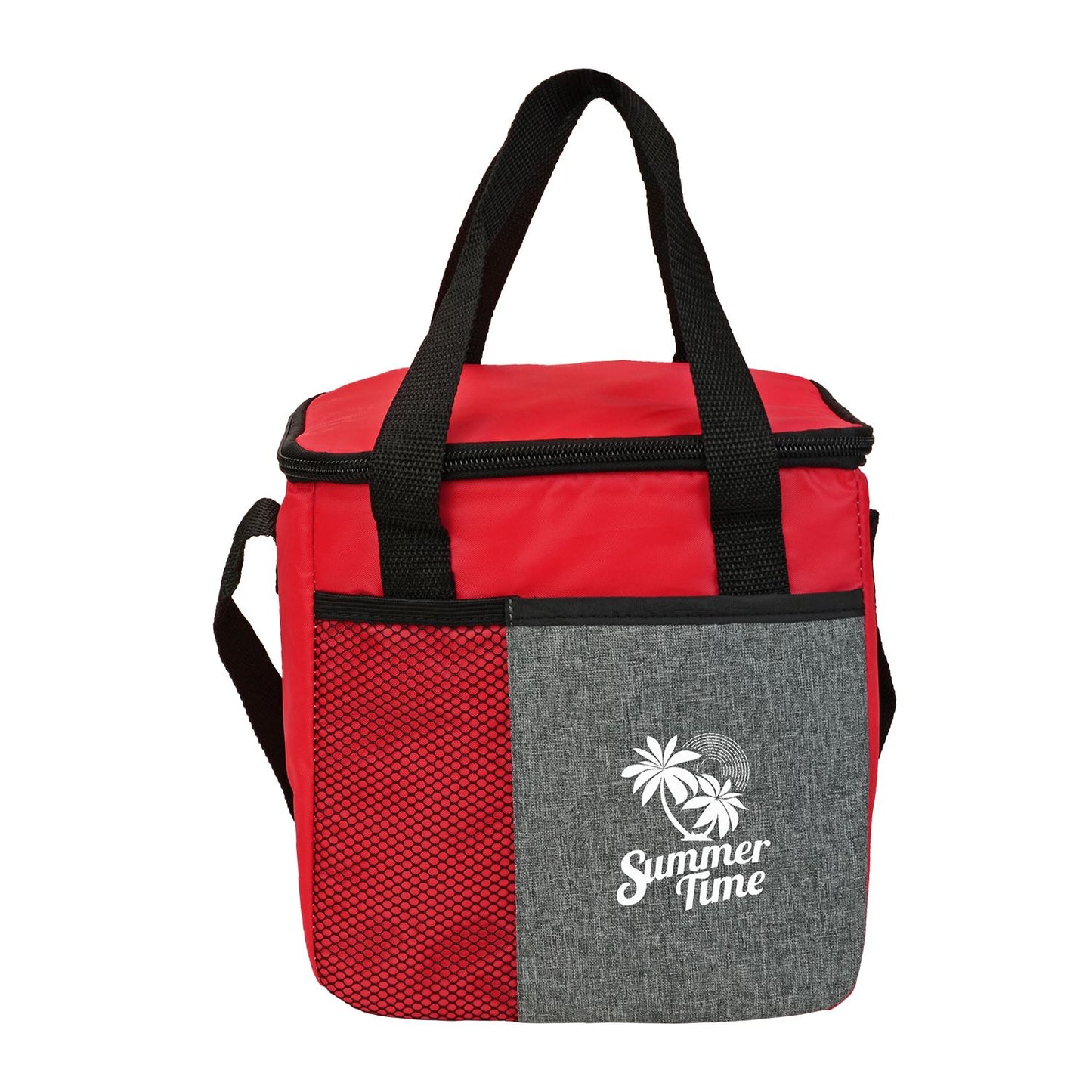 Front View of Black Good Value™ Kinetic 9-Can Cooler