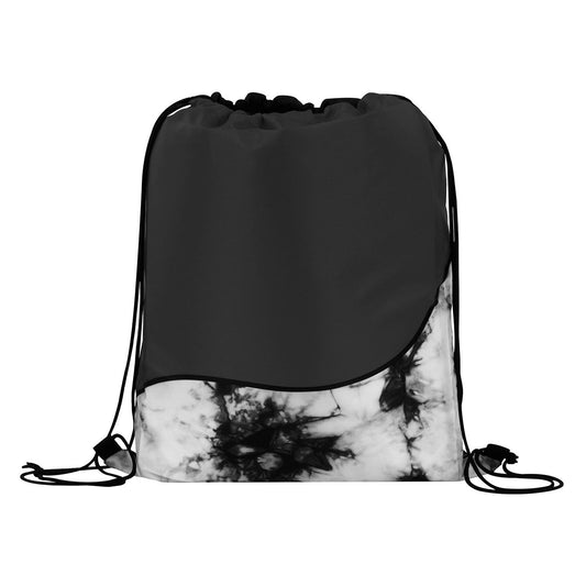 Front View of Black Tie Dye Sport Pack