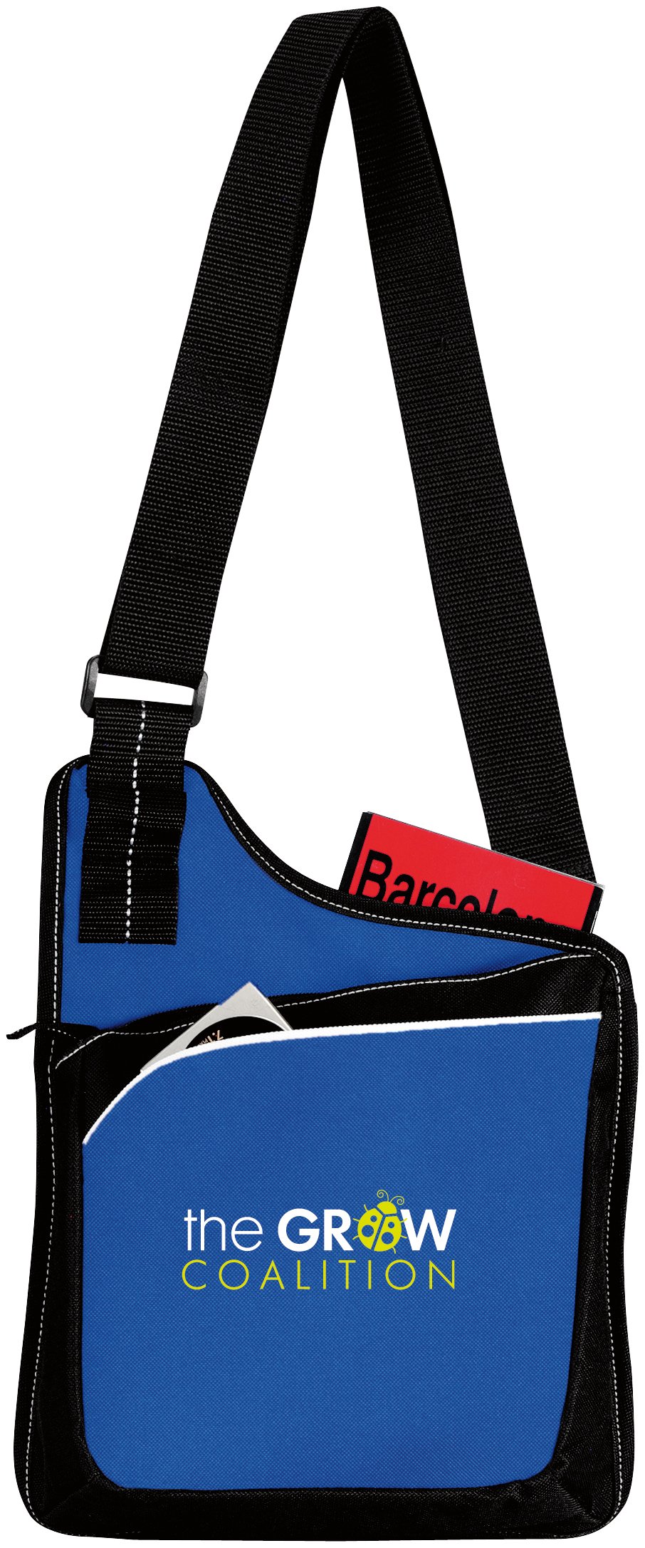 Front View of Black Atchison® Mini Carry-All