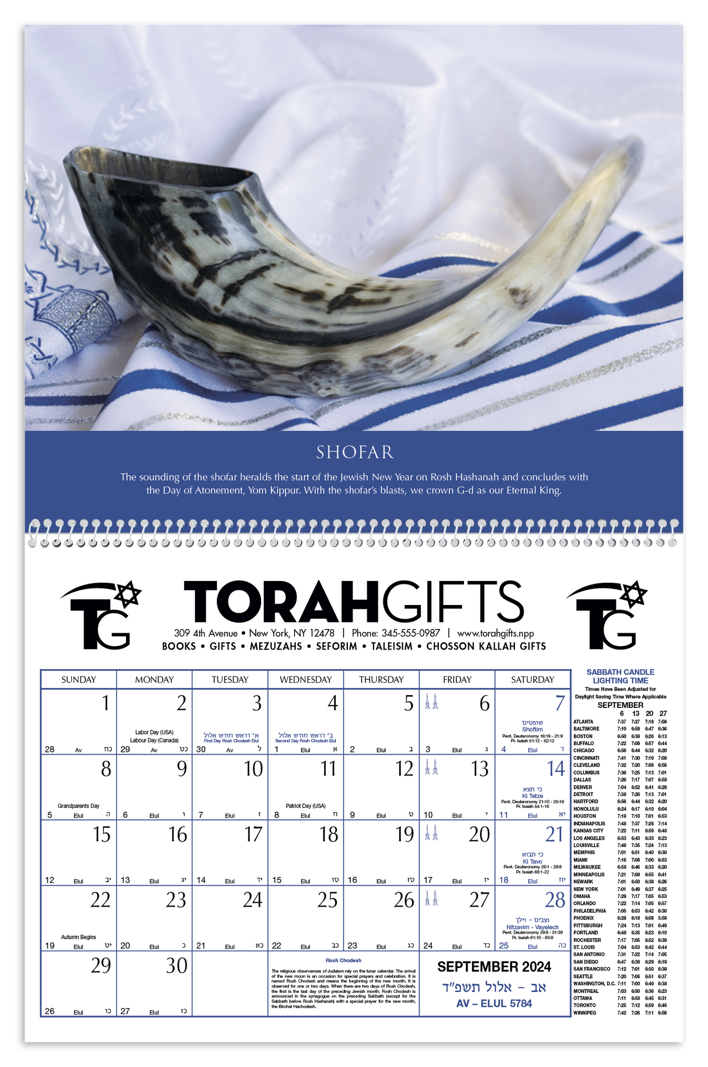 Triumph® Calendars Jewish Heritage Calendar