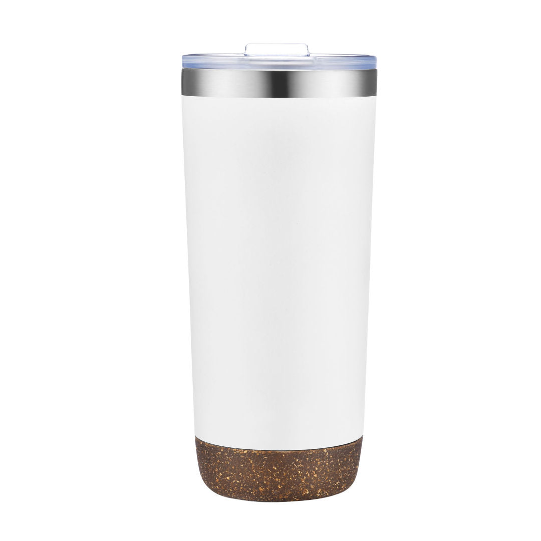 Kira Vacuum Tumbler w/Cork Bottom - 22oz