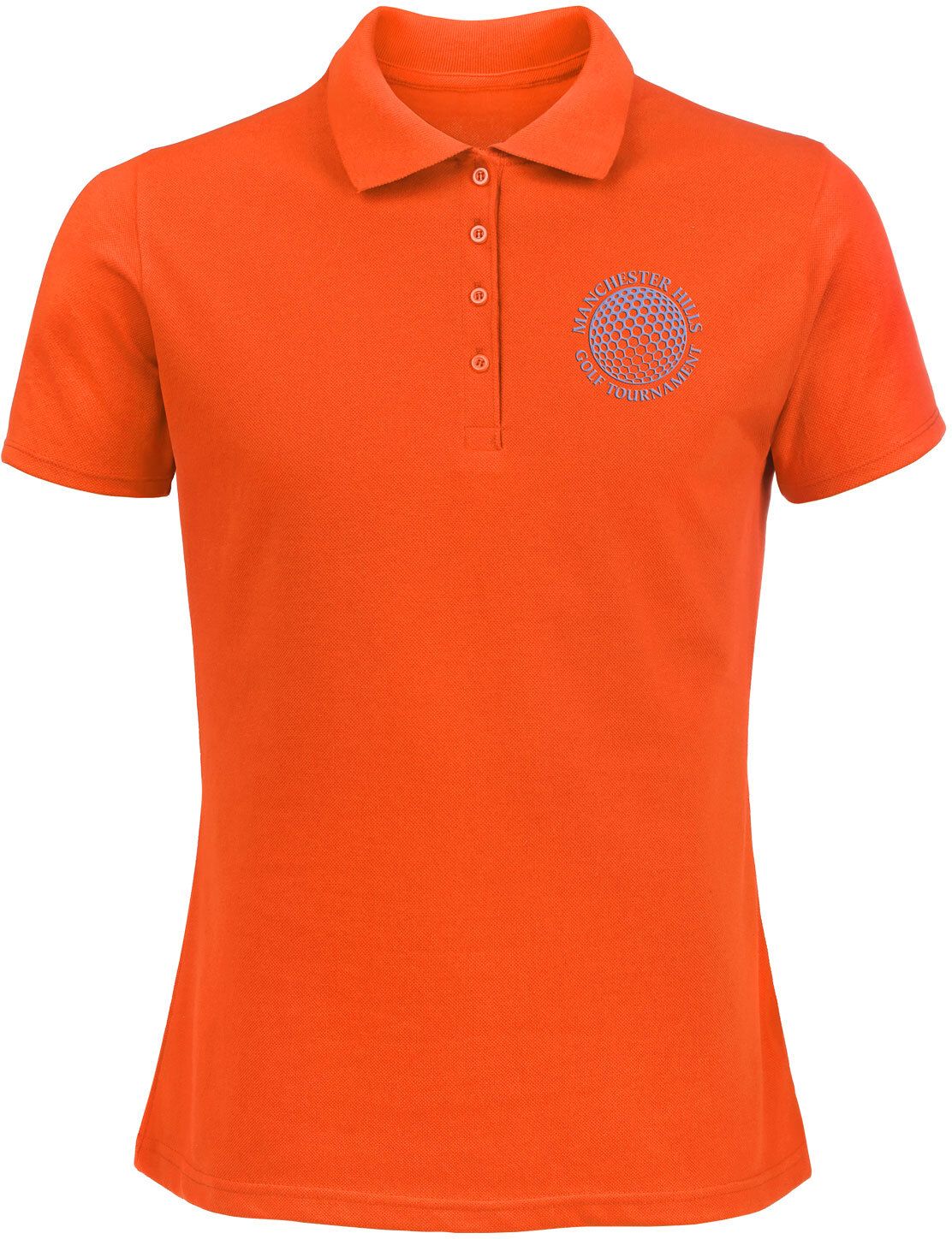EMBROIDERED LADIES 50/50 POLO SHIRT