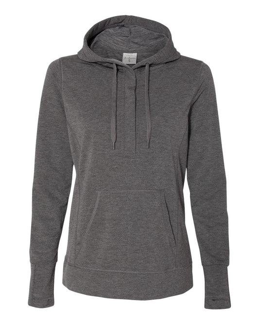 Women’s Omega Stretch Snap-Placket Hooded Sweatshirt - 8431