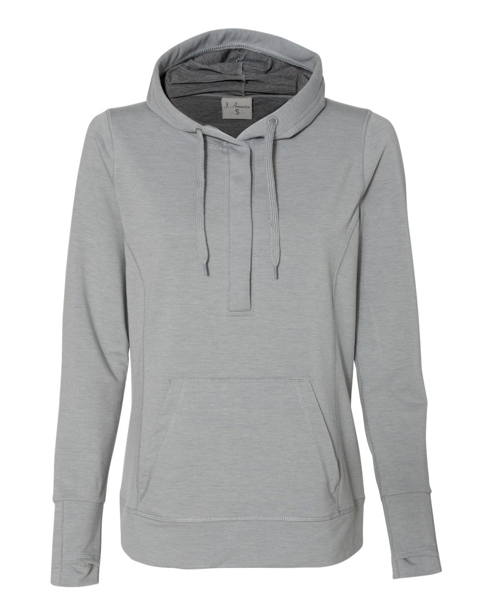 Women’s Omega Stretch Snap-Placket Hooded Sweatshirt - 8431