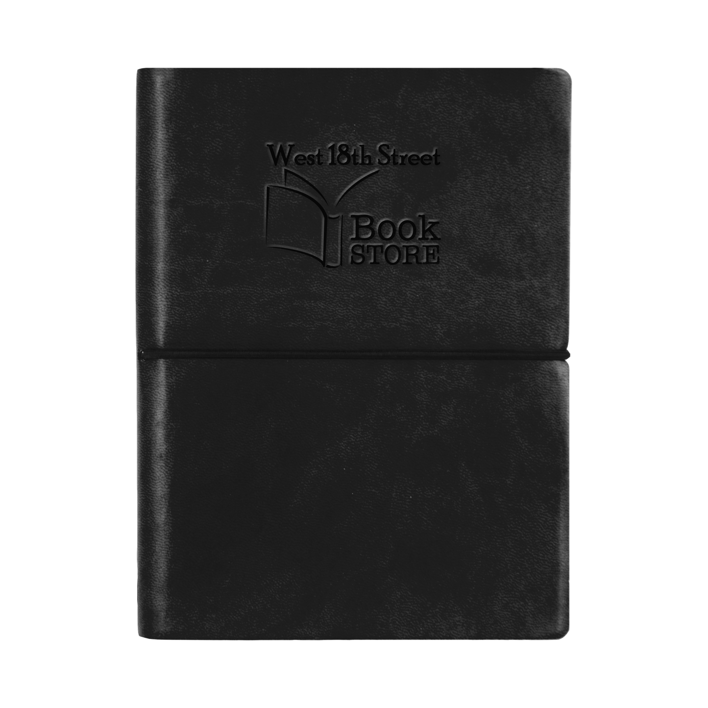 Front View of Black Ciak™ Italian Journal