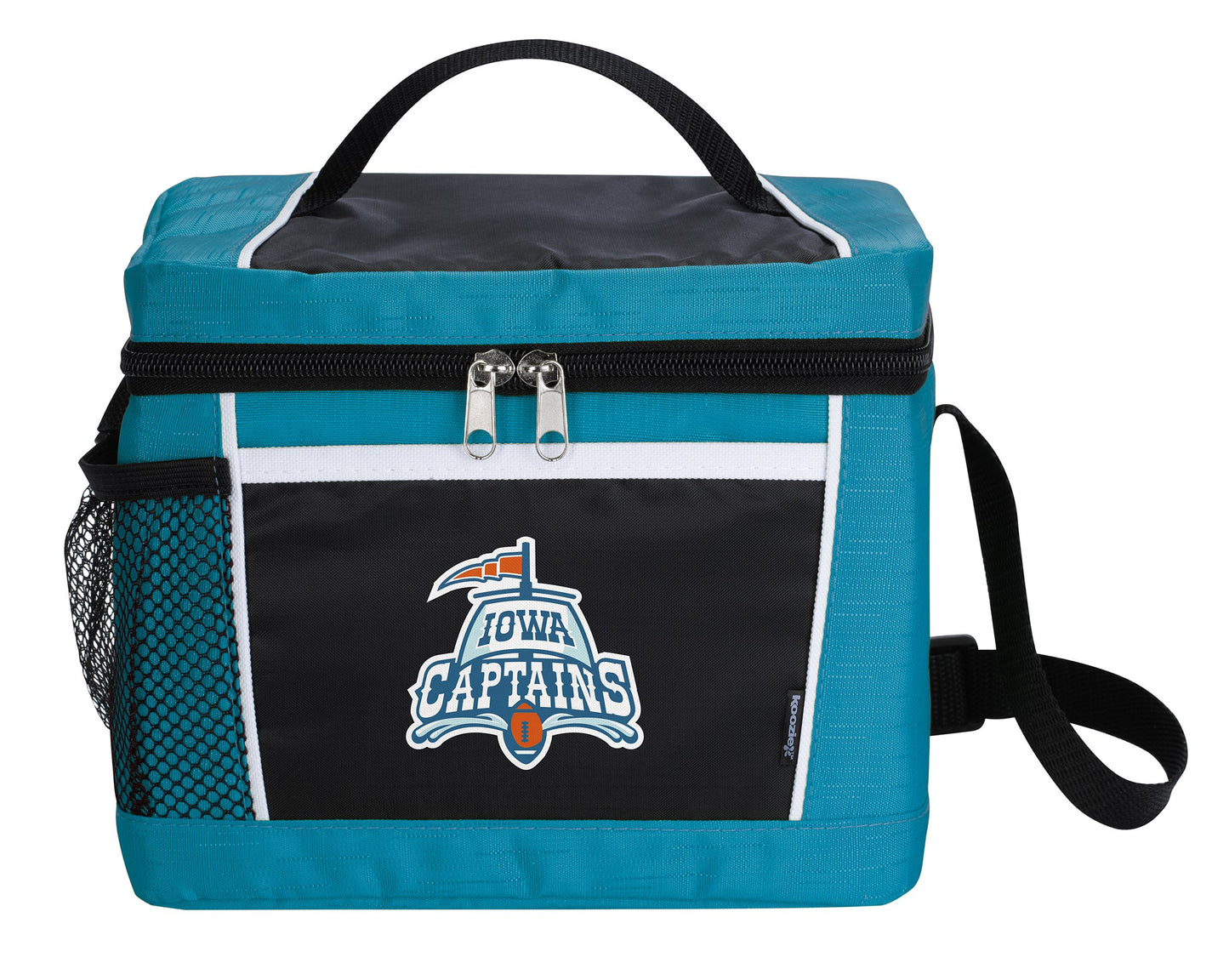 Front View of Charcoal Koozie® Lunch Break Cooler