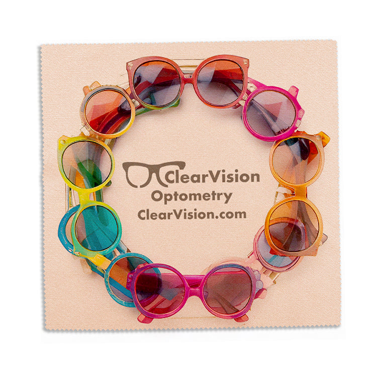 "BALBOA" - 10" x 10" Full Color Sublimation Recycled RPET Microfiber Cleaning Cloth & Screen Cleaner