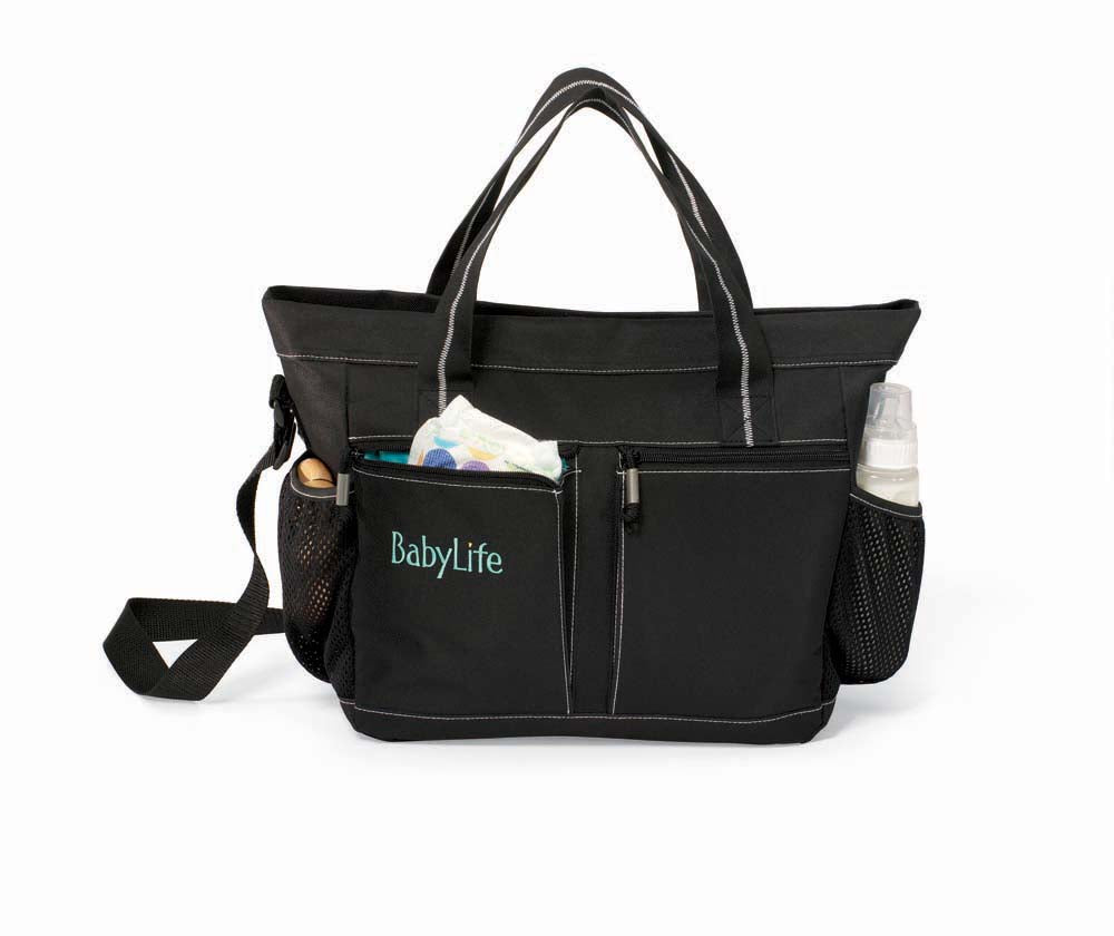 Black-Turquoise Peekaboo Diaper Kit