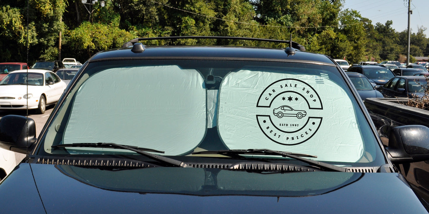 Front View of Blue Good Value™ Sun Shade Square