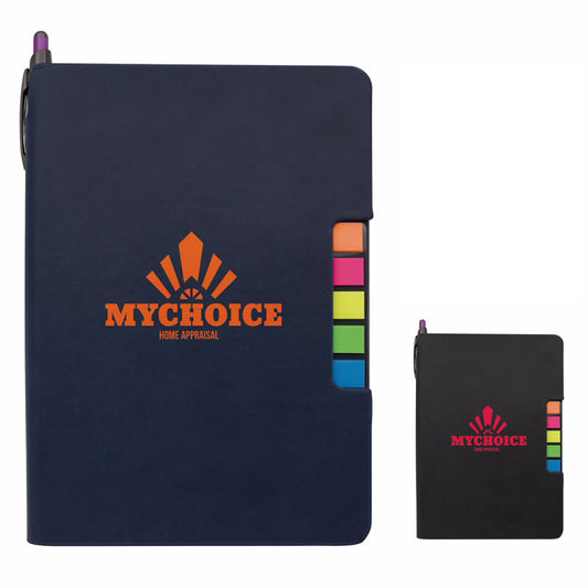 Black Good Value™ Sticky Flag Journal