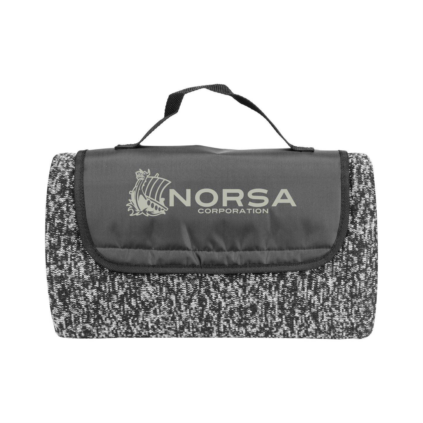 Heathered Fold Up Blanket