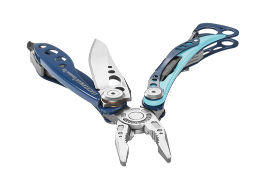 Front View of Black and Stainless Leatherman® Skeletool® CX