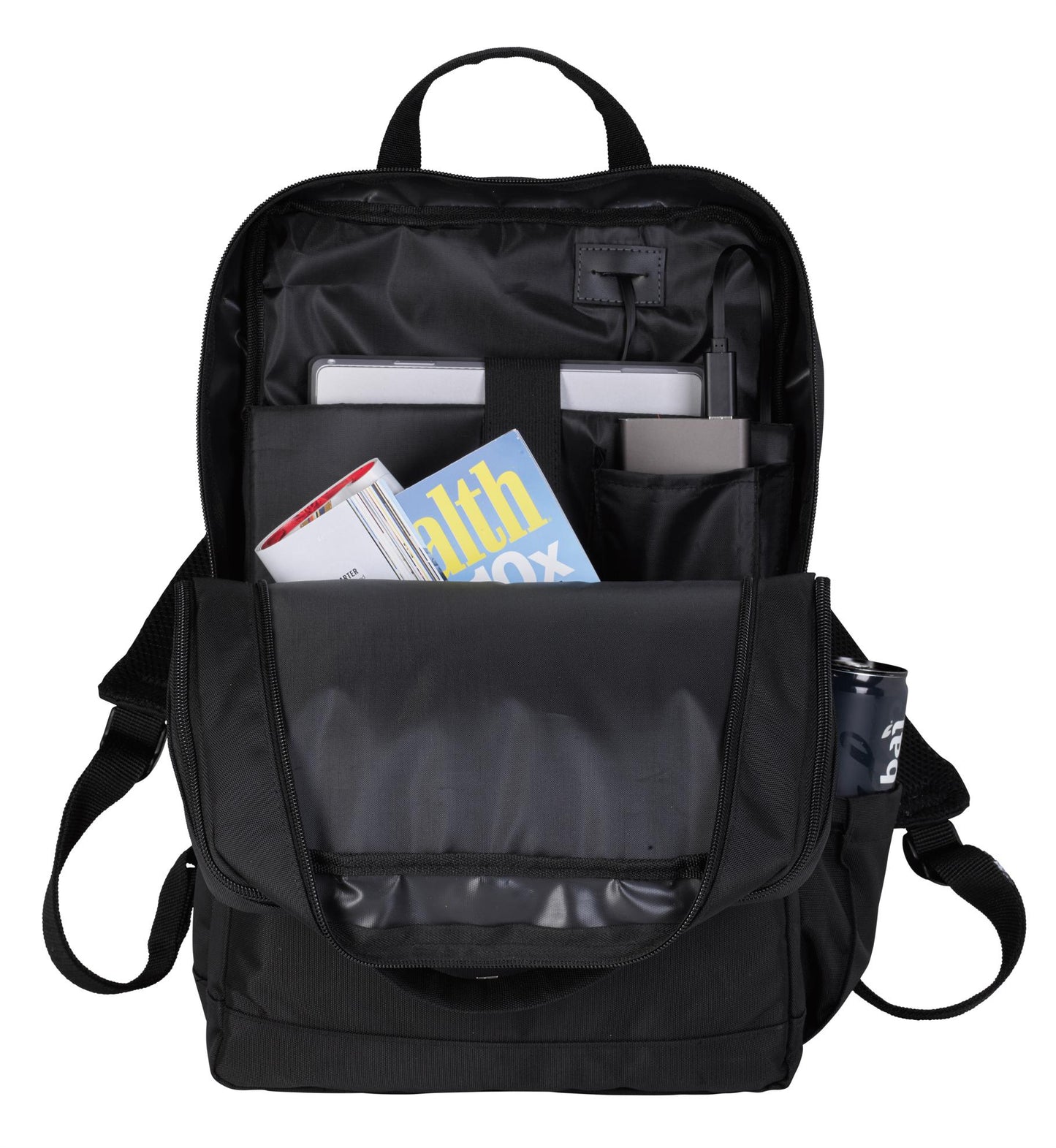 Gray Ollie Charging Backpack