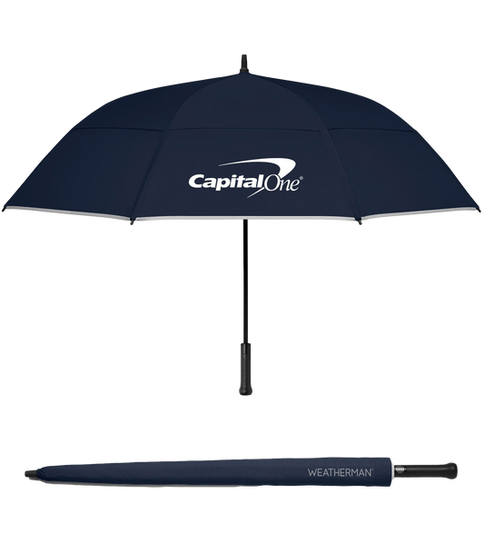 Black The Weatherman® 62 Golf Umbrella