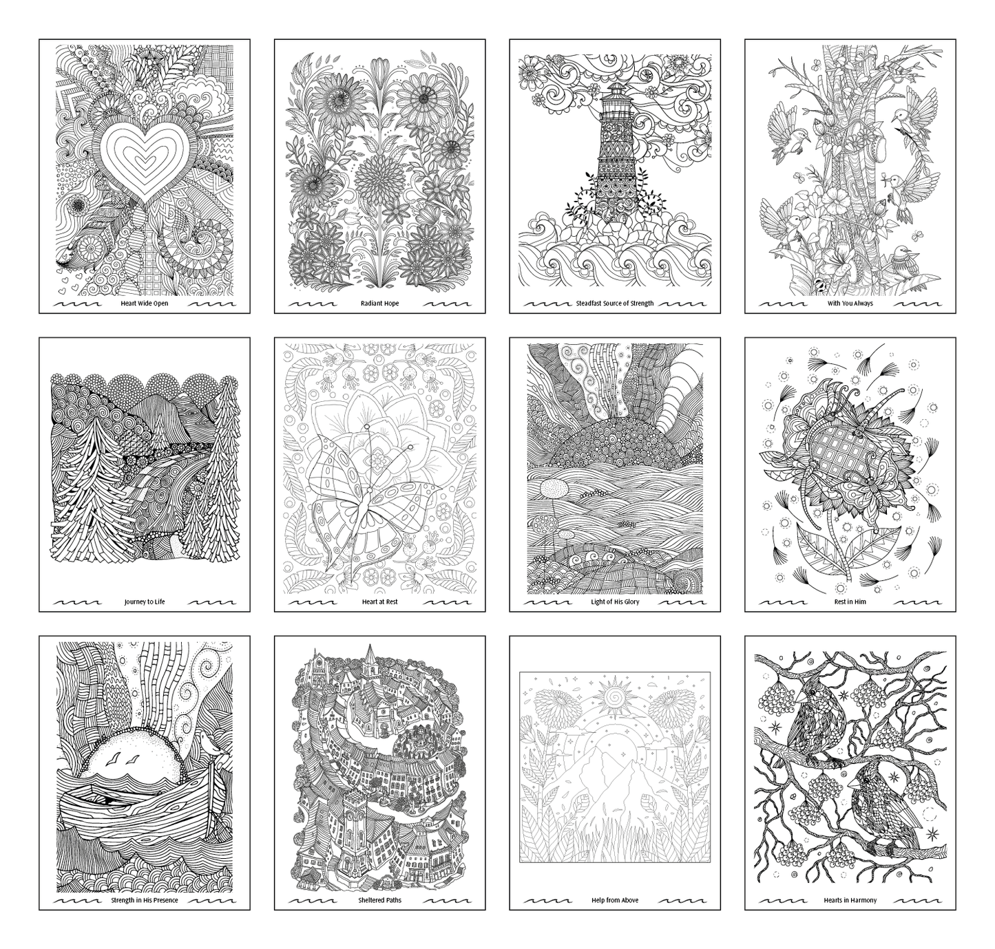 Good Value™ Faithful Reflections Adult Coloring Book