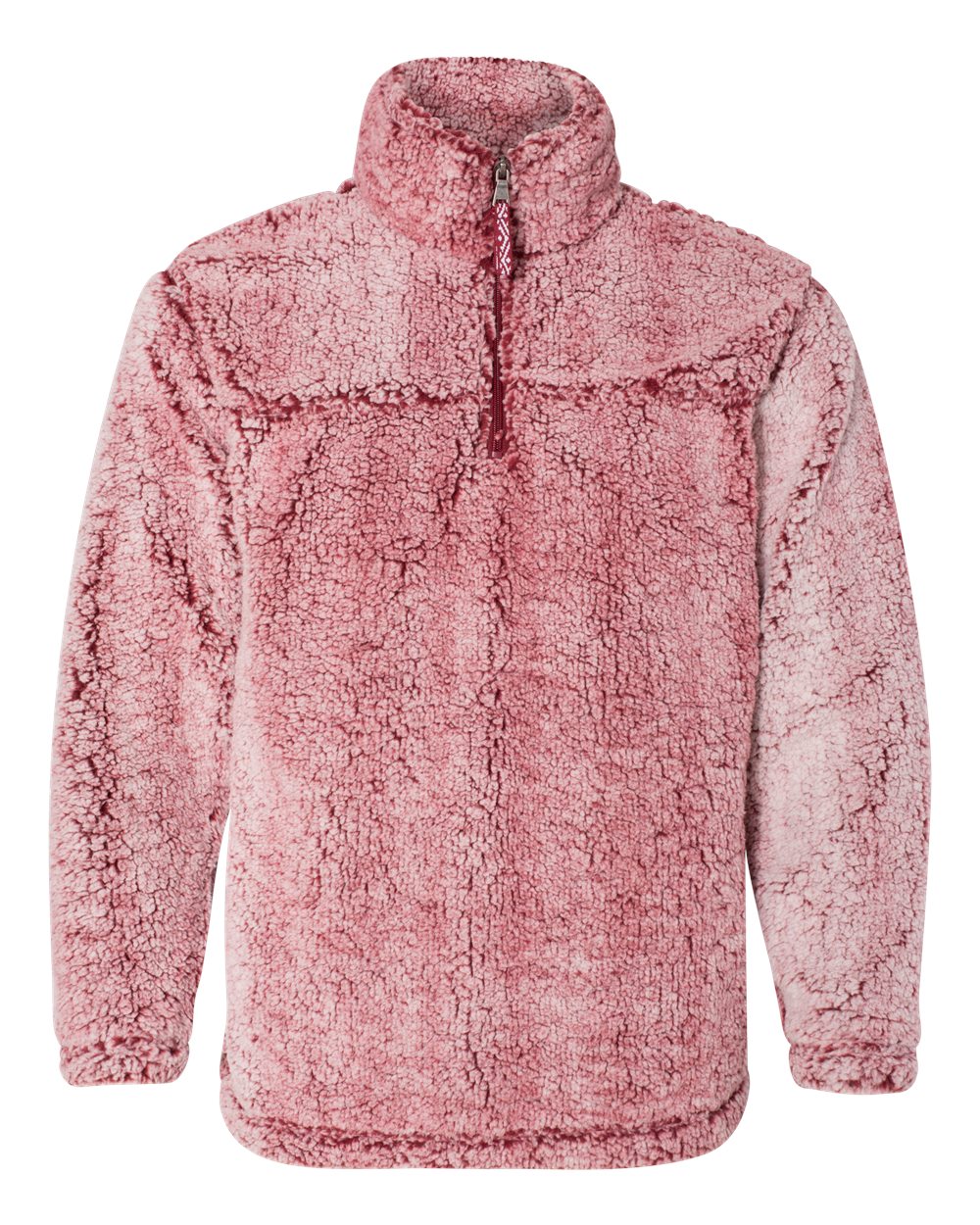 Unisex Sherpa Fleece Quarter-Zip Pullover - Q10