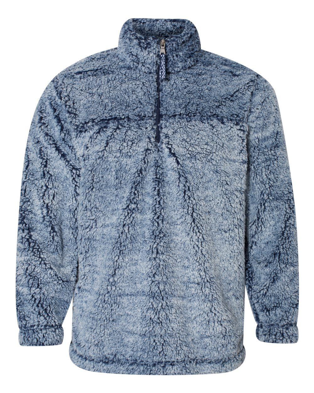 Unisex Sherpa Fleece Quarter-Zip Pullover - Q10