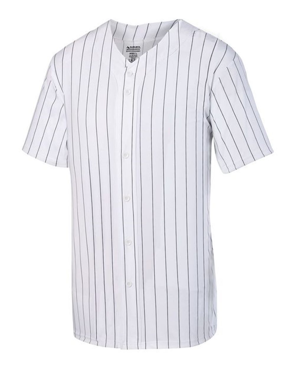 Unisex Pinstripe Full Button Baseball Jersey - 1685