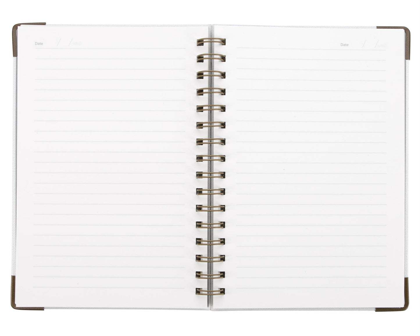 Good Value™ Woven Paper Hardback With Metal Accents Notebook