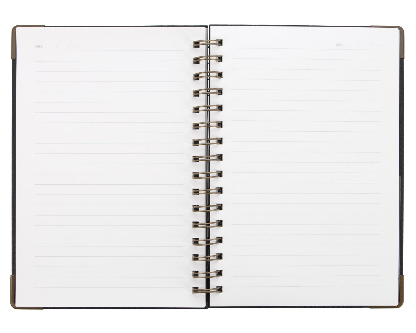 Good Value™ Woven Paper Hardback With Metal Accents Notebook