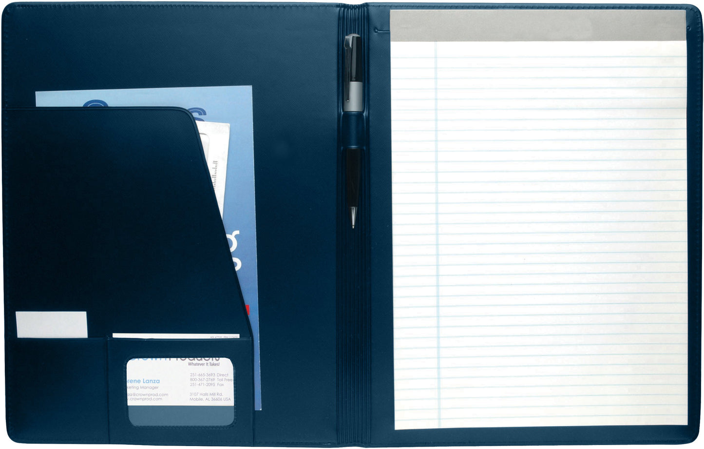 Good Value™ Executive Crescent Padfolio