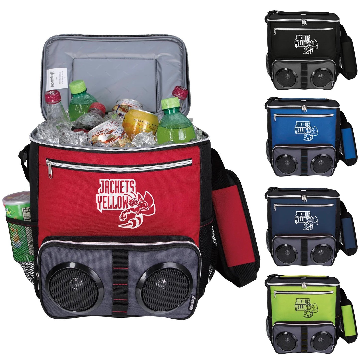 Black Koozie® Chillin' Bluetooth® Speaker Cooler