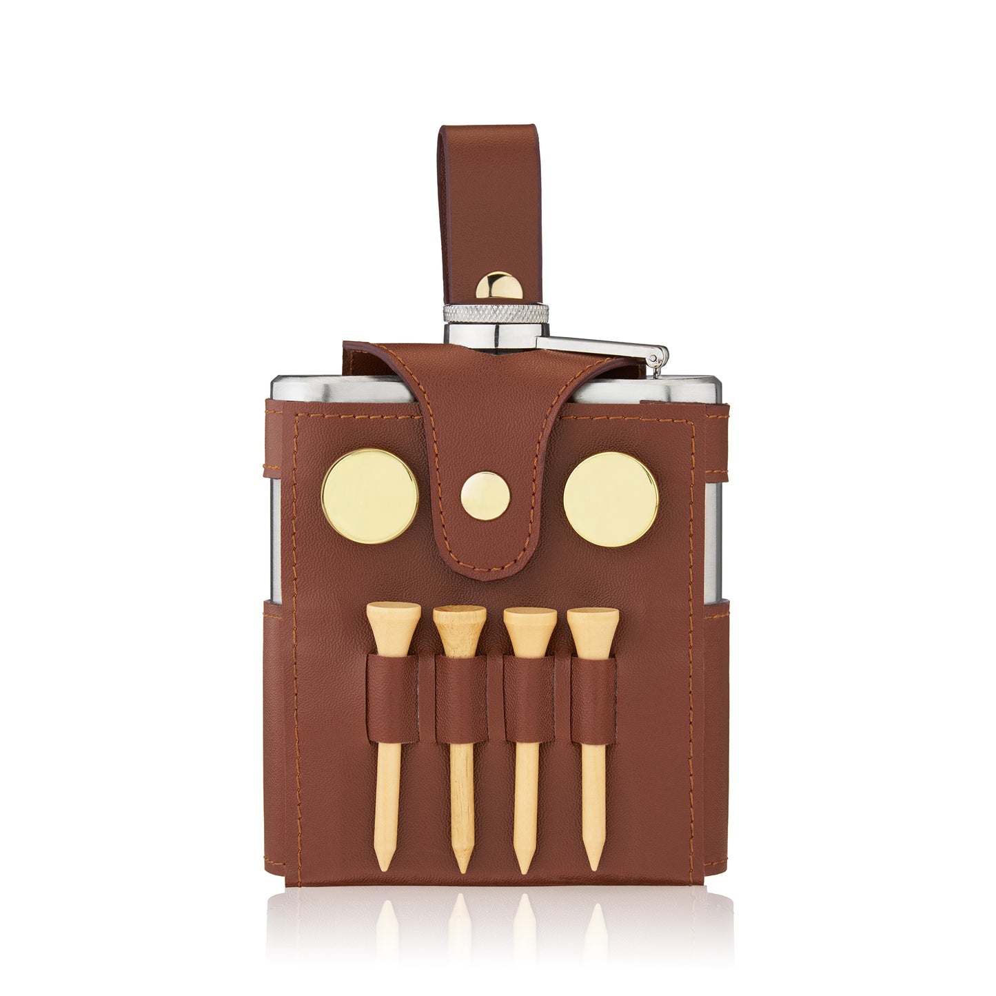 True® Golfer's Flask and Accessory Set