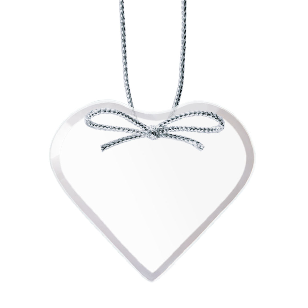 Starfire Ornament - Heart Imprinted