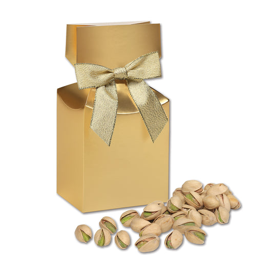 California Pistachios in Gold Premium Delights Gift Box