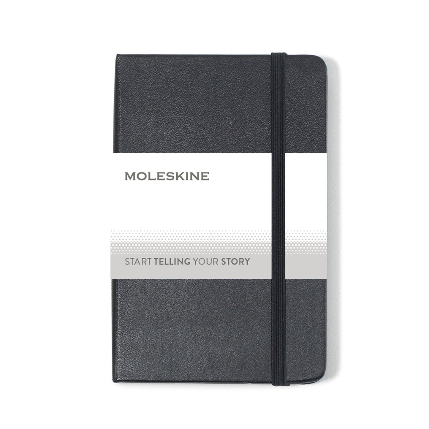 Black Moleskine® Hard Cover Plain Pocket Notebook
