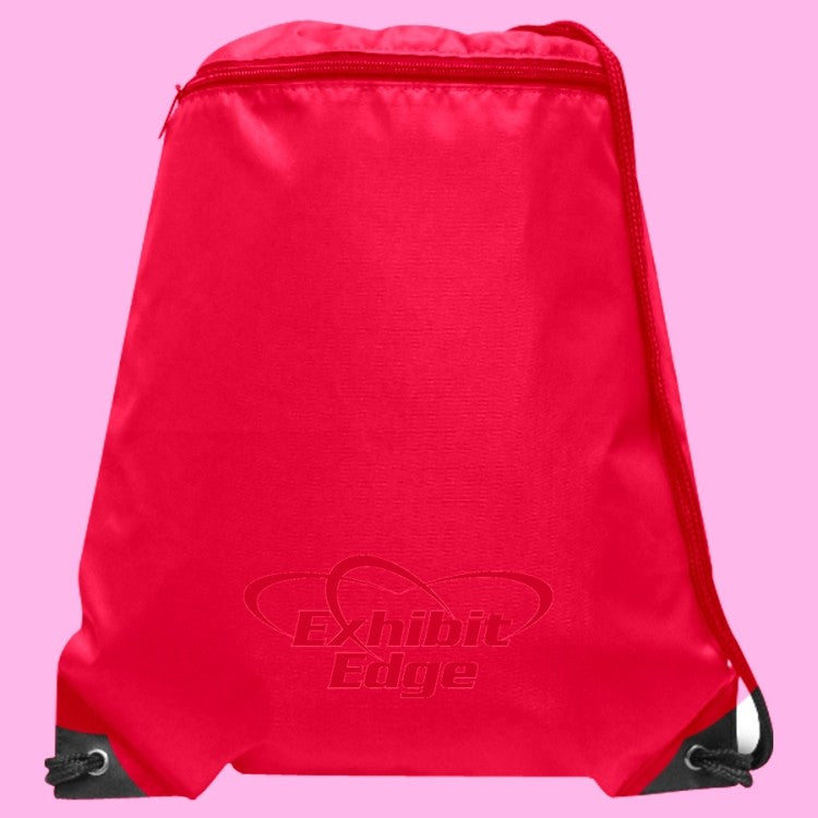 Zip-up Drawstring Pack