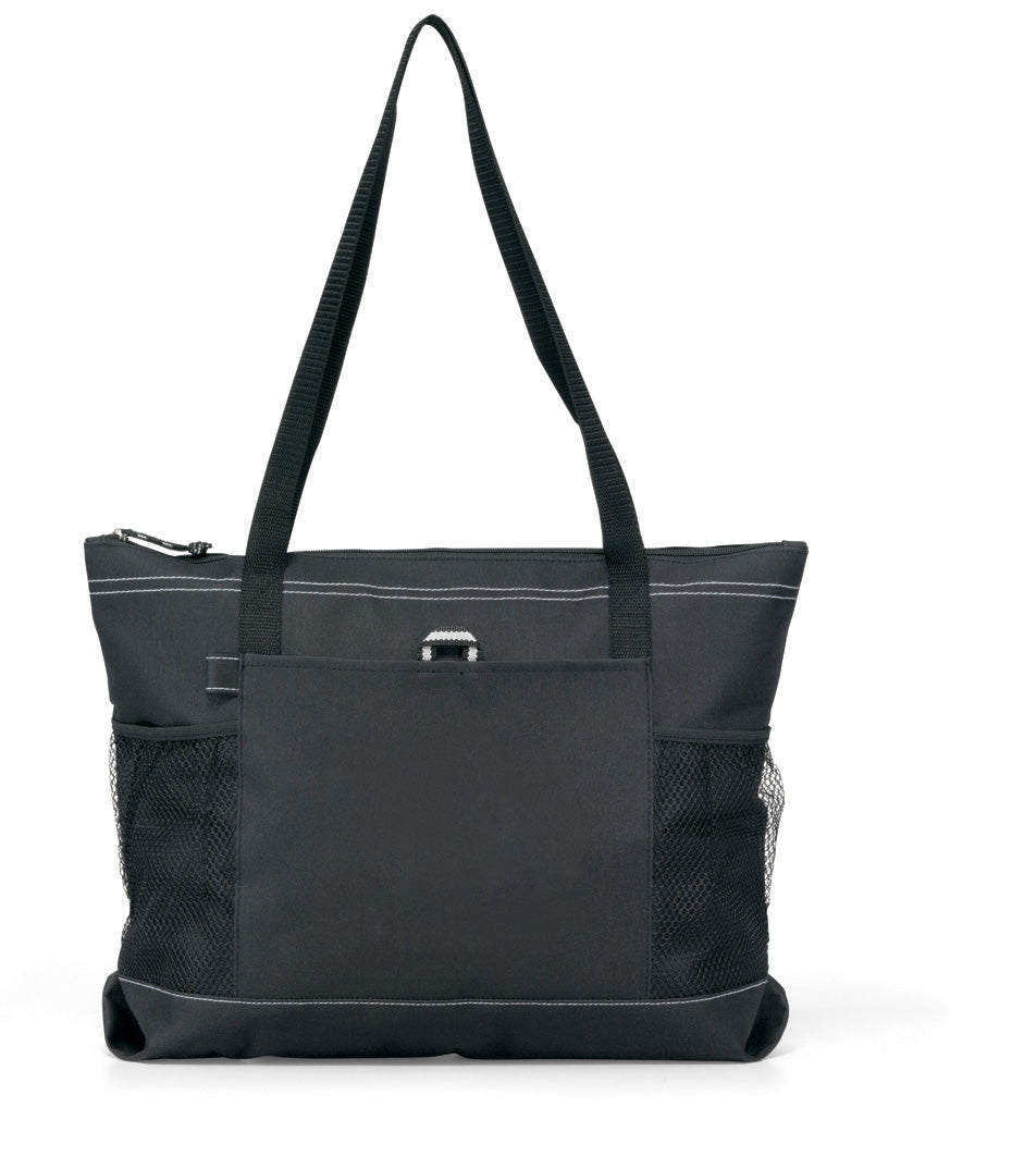 Black Select Zippered Tote