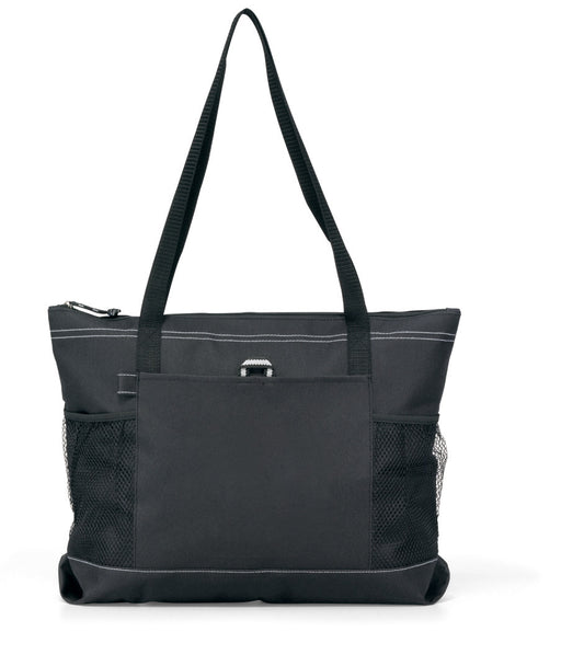 Black Select Zippered Tote