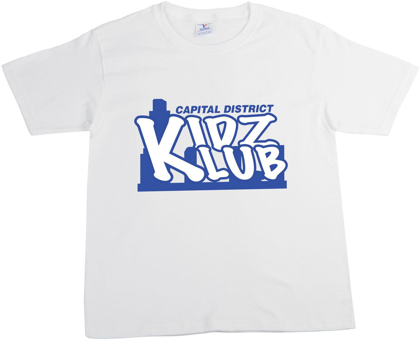 Screen Printed Youth 100% Cotton White T-shirt