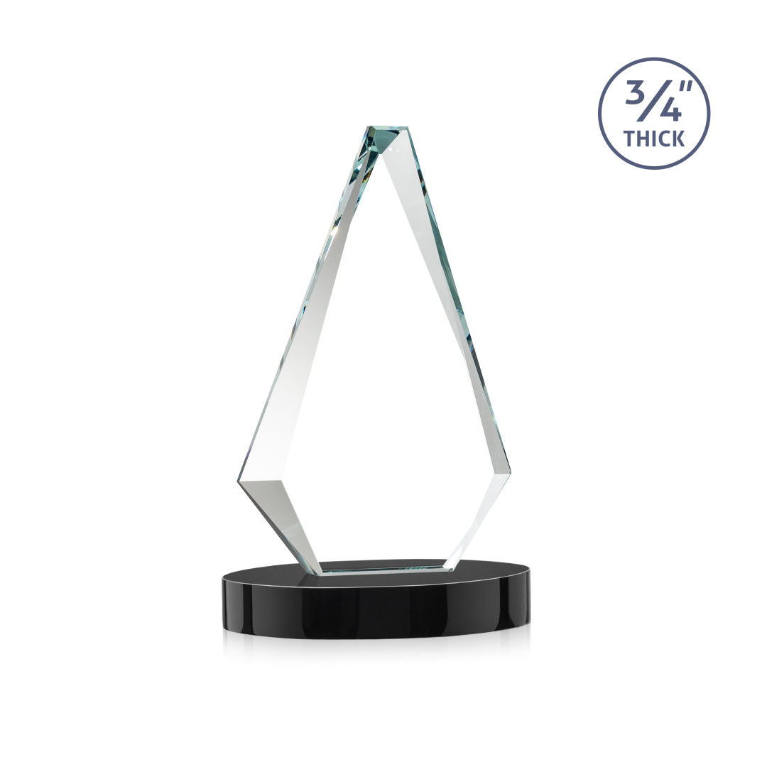 Windsor VividPrint™ Award on Alberton Base - Black