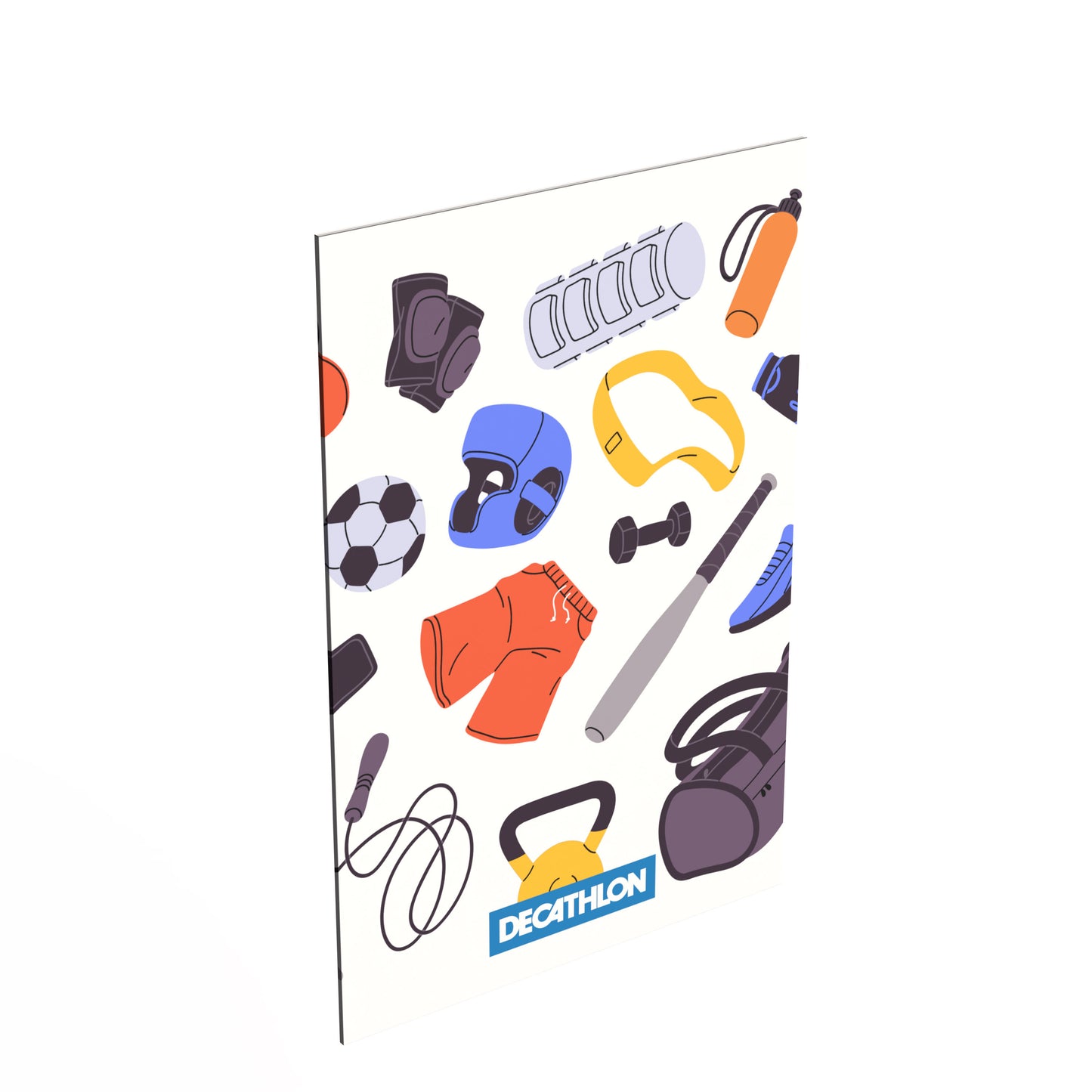 Magna perfect bound notebook (5.5" x 8.25" with 56 pages)