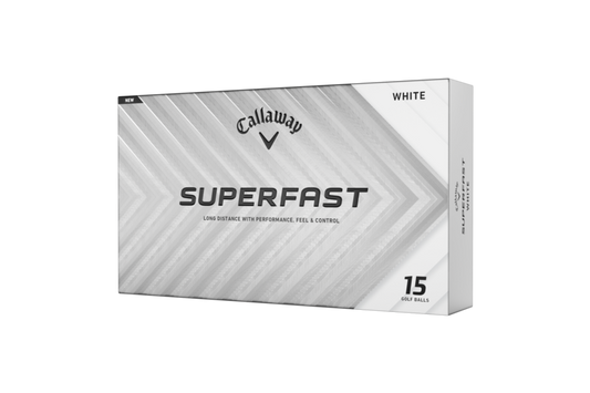 Callaway Superfast Golf Balls 15-Ball Pack - White