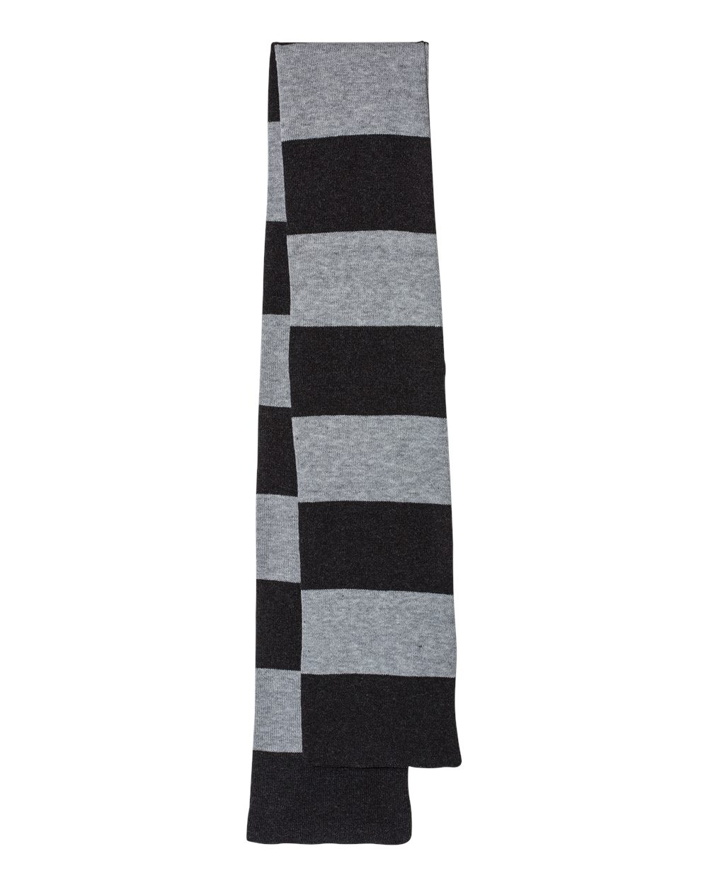 Rugby-Striped Knit Scarf - SP02
