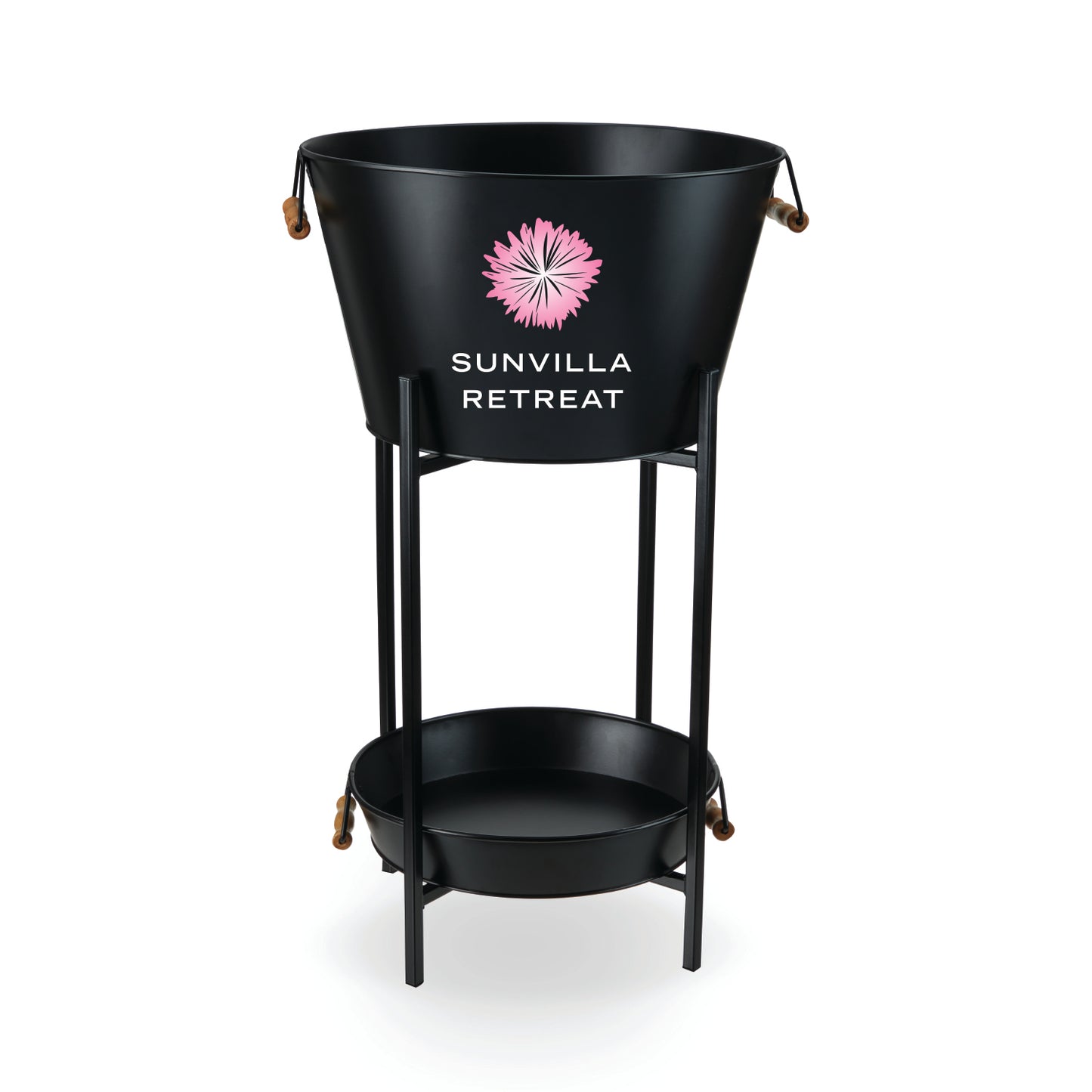 Twine Living® Beverage Tub Stand & Tray