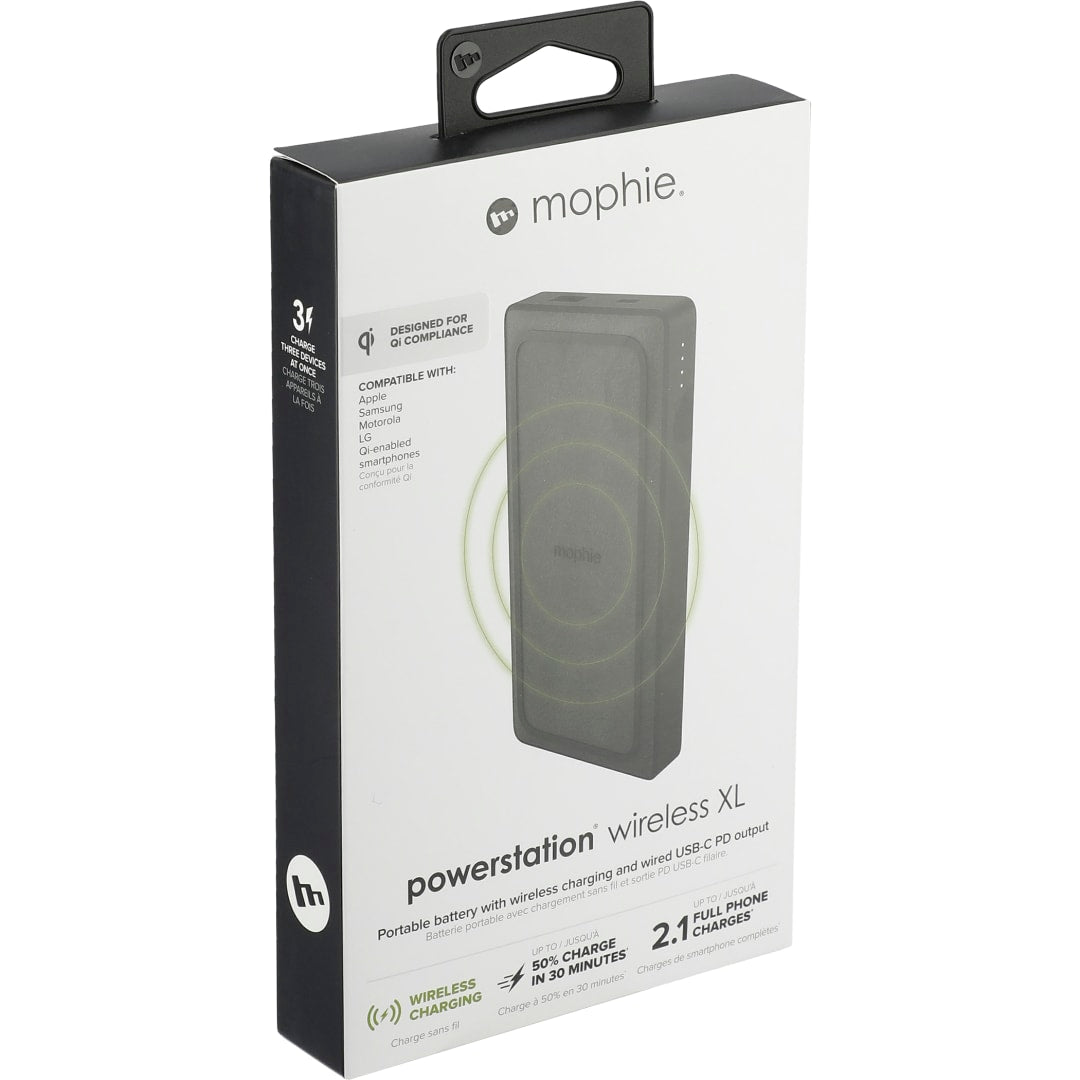mophie® Powerstation Wireless XL with PD Powerbank
