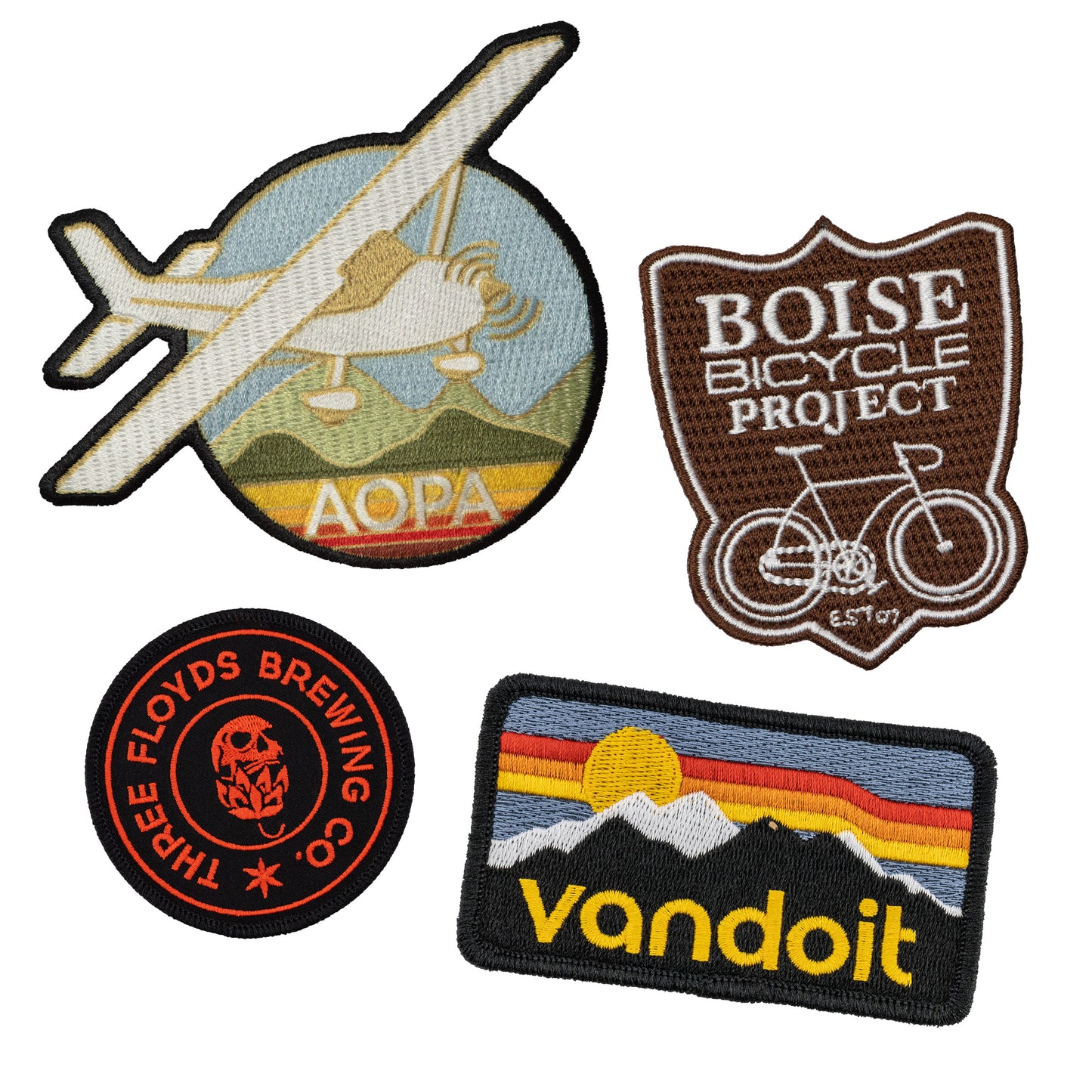 Custom Embroidered Patches (3-1/2")