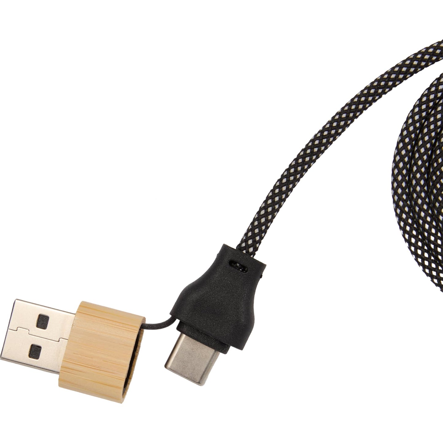 FSC® 100% Bamboo 5-in-1 100W Laptop Charging Cable