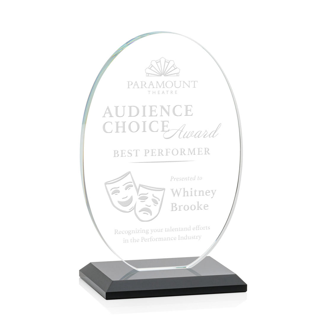 Austin Award (Vert) - Black