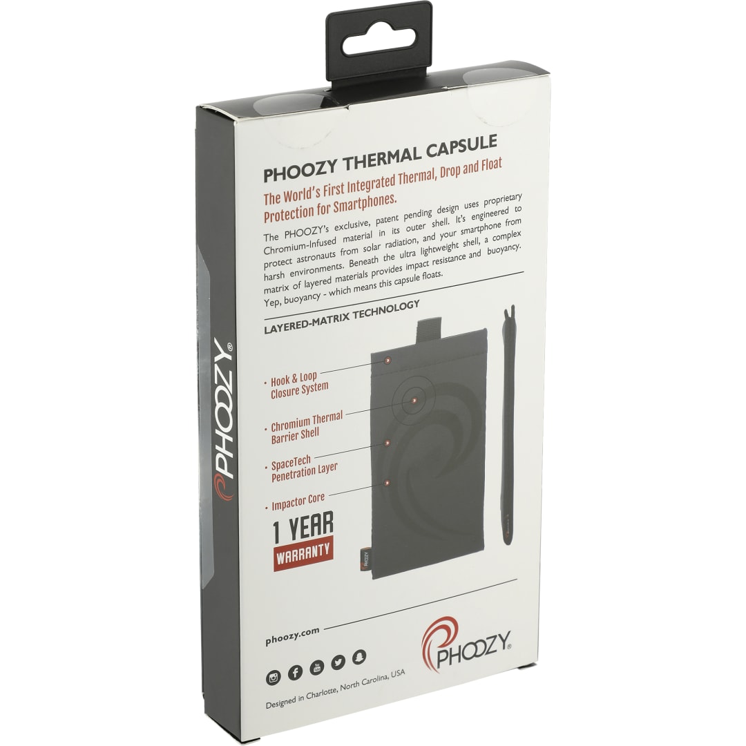 Front View of Black Phoozy Apollo II