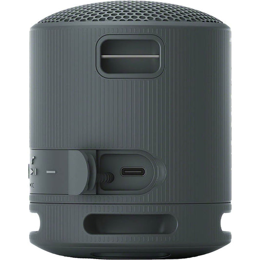 Front View of Black Sony SRS-XB100 Bluetooth Speaker