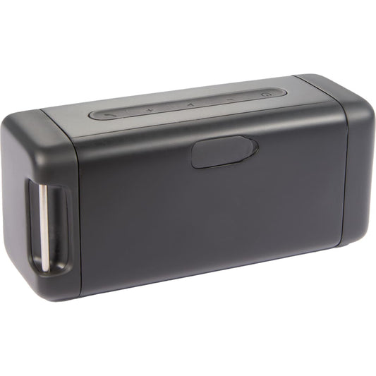 Front View of Black Sound Wedge Magnetic Outdoor Speaker