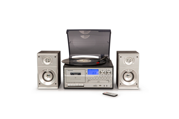Crosley Eclipse 9-In-1 Record Player with Speakers