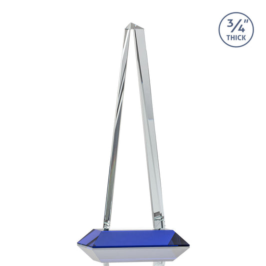 Majestic Tower VividPrint™ Award - Blue