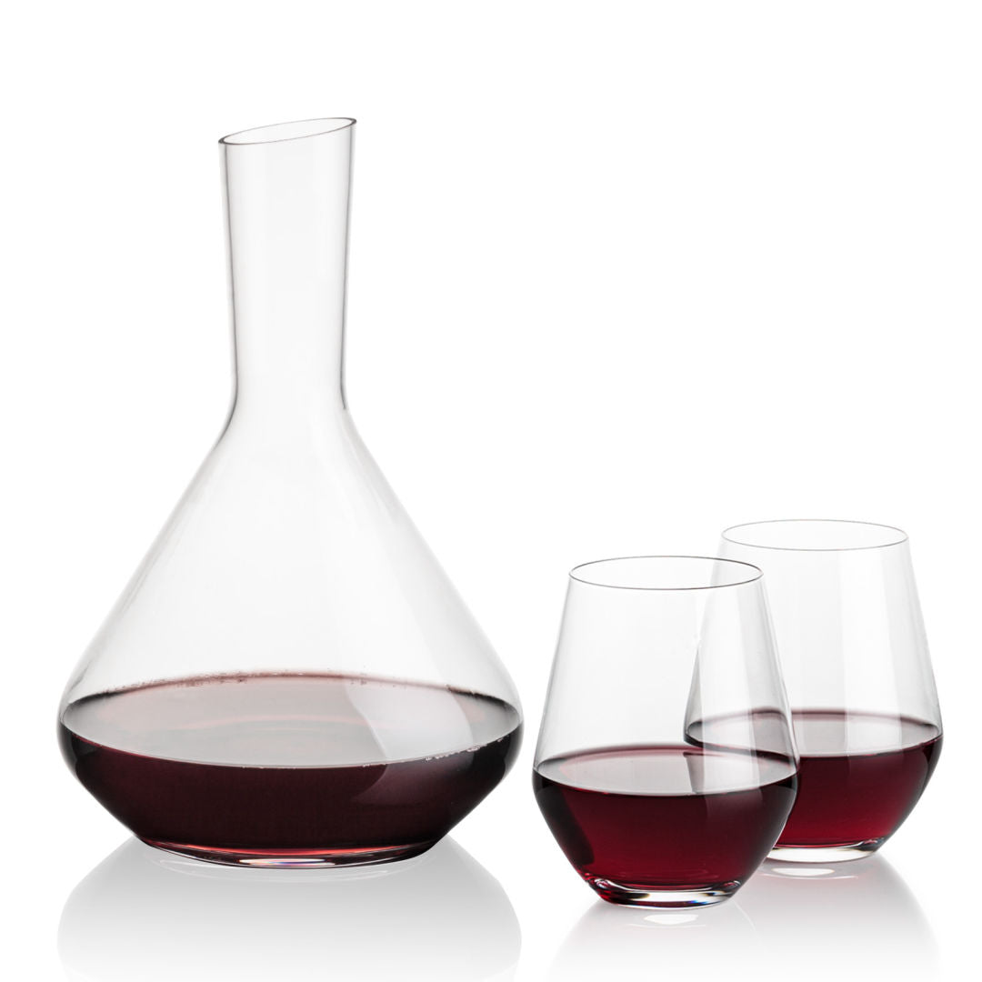 Terrassa Carafe & Reina Stemless Wine